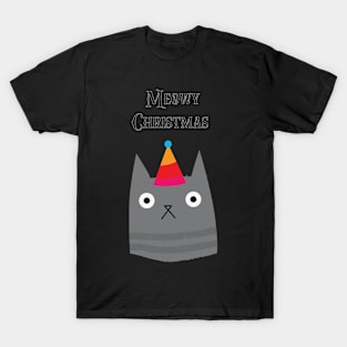 Party Christmas cat T-Shirt